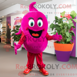 Magenta Pepper mascot...