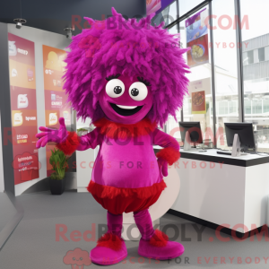 Magenta Pepper maskot...