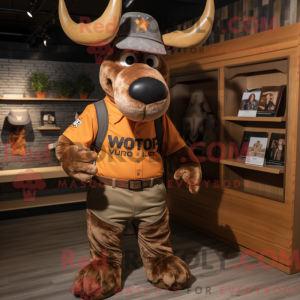 Rust Moose Maskottchen...