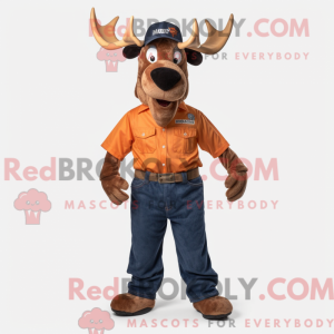 Rust Moose Maskottchen...