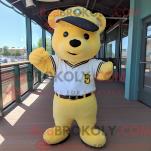 Lemon Yellow Bear mascot...