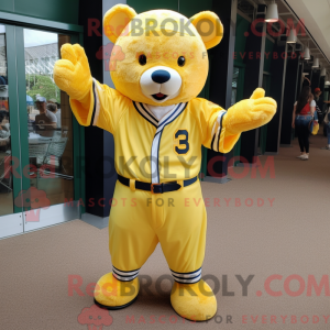 Lemon Yellow Bear mascot...