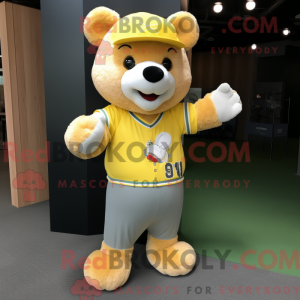 Disfraz de mascota del oso...