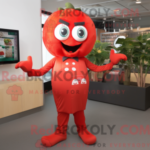 Red Tomato-mascottekostuum...