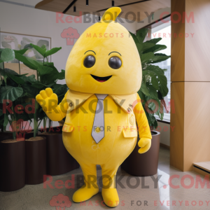 Yellow Apricot mascot...