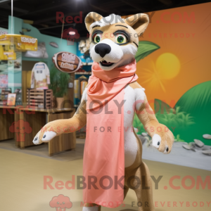 Peach Thylacosmilus mascot...