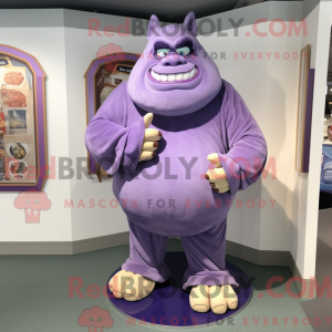 Lavender Ogre mascot...