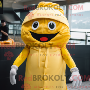 Yellow Crab Cakes mascot...