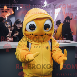 Yellow Crab Cakes mascot...