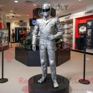 Silver Gi Joe mascot...