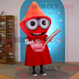 Red Ray maskot kostume...