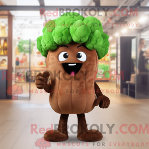 Brown Broccoli mascot...