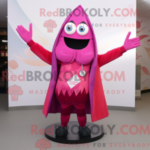 Magenta Acrobat mascot...