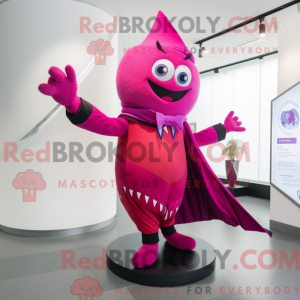 Magenta Acrobat mascot...