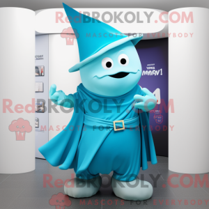 Cyan Magician mascot...