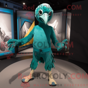 Disfraz de mascota Teal...
