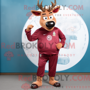 Personaggio mascotte Maroon...