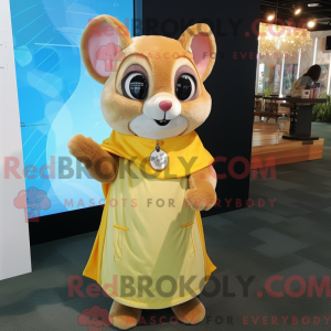 Yellow Dormouse mascot...