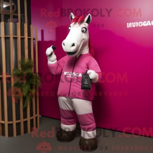 Magenta Quagga mascot...