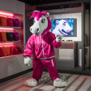 Magenta Quagga mascot...