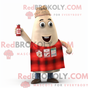 Beige fles ketchup...