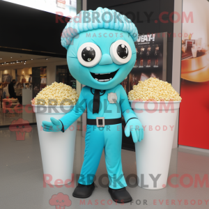 Cyan Pop Corn...