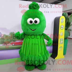 Forest Green Celery mascot...