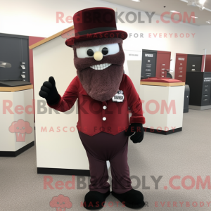 Maroon Graveyard mascot...