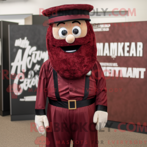 Maroon Graveyard maskot...