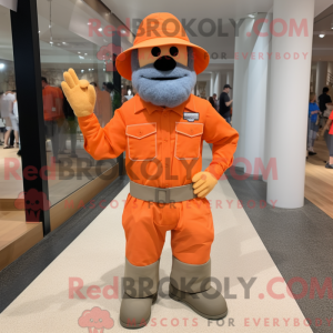 Orange Army Soldier...