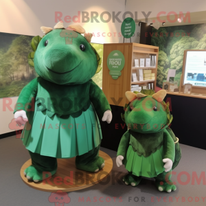 Forest Green Glyptodon...