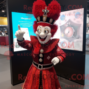 Red Queen-mascottekostuum...