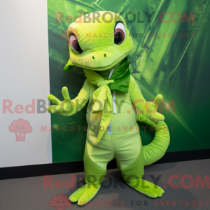 Costume mascotte de Geckos...