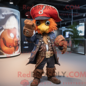 Postava maskota Rust Pirate...
