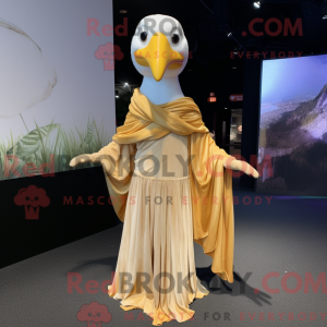 Gold Albatross maskot...