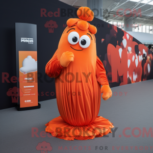 Personaggio mascotte Orange...