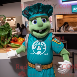 Teal Caesar Salad...
