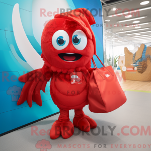Red Betta Fish mascot...