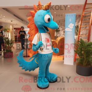 Sea Horse mascot costume...