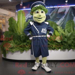 Navy Caesar Salad mascot...