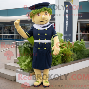 Navy Caesar Salad mascot...