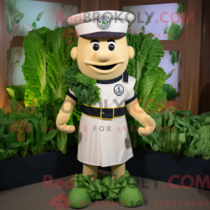 Navy Caesar Salad mascot...