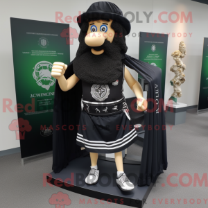 Svart Celtic Harpe máscara...