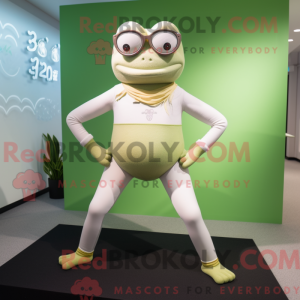 Postava maskota Tan Frog...