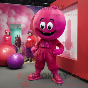 Magenta Candy mascot...