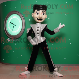 Silver Irish Dancer mascot...