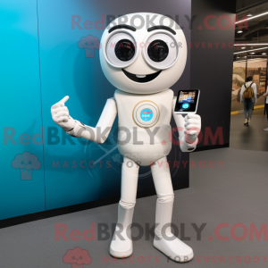 Crème Computer mascotte...