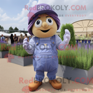 Lavender Croissant mascot...