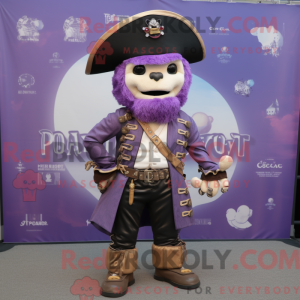 Lavender Pirate mascot...