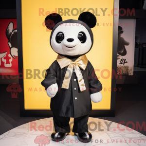 Sort Dim Sum maskot kostume...